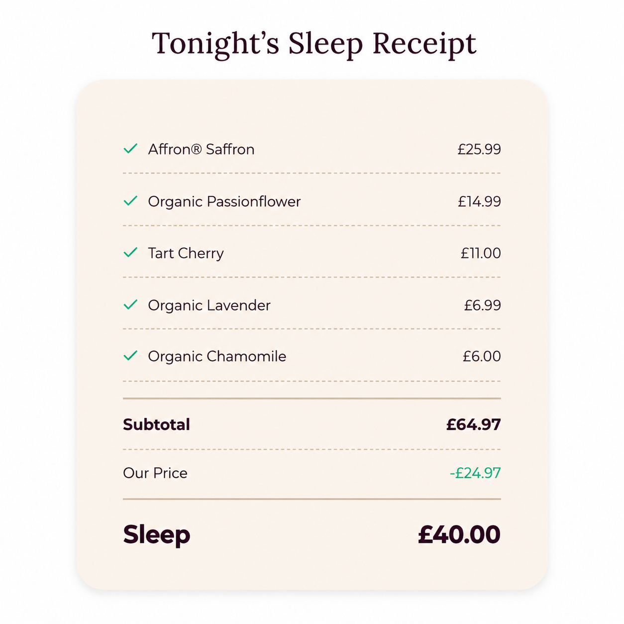 Sleep Complex