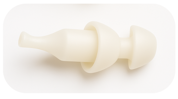 Small Mute ear plug (clear)