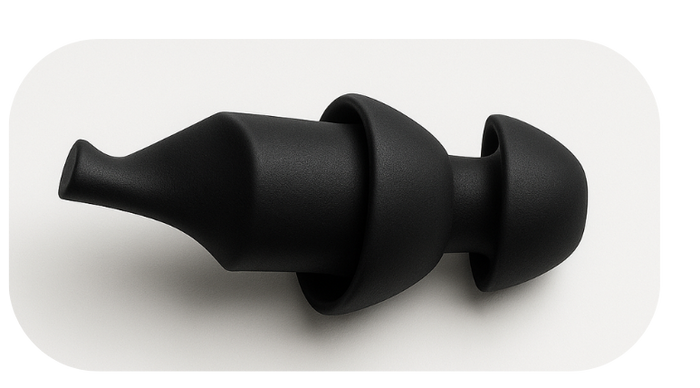 Medium Mute ear plug (black)