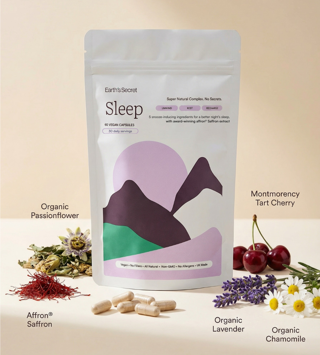 the ingredients in the sleep complex